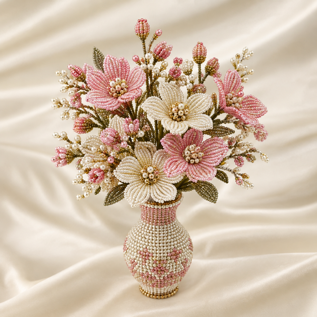 Everlasting Floral Vase Bouquet
