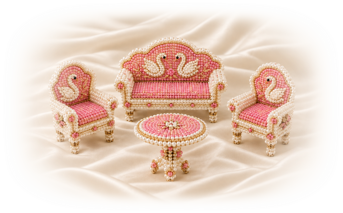 Swan Sofa Set